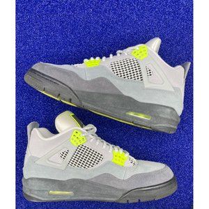 Nike Air jordan retro 4 "neon" CT5342 007 preowned OG box